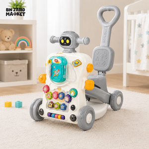 JOYOUS 6IN1 BABY ACTIVITY WALKER - GREY