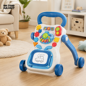 JOYOUS BABY LEARNING WALKER - BLUE