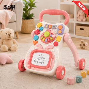 JOYOUS BABY LEARNING WALKER - PINK