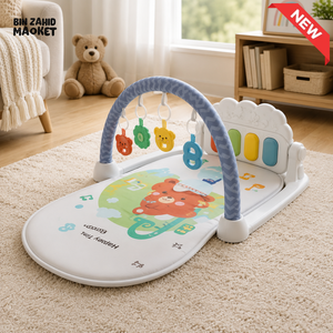 JOYOUS BABY PEDAL PIANO PLAY GYM MAT - WHITE