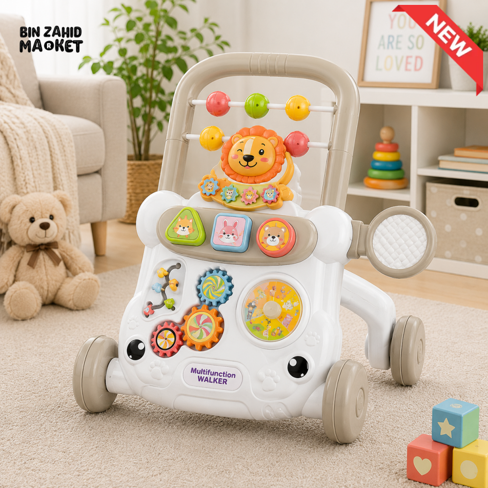 JOYOUS BABY PLAY WALKER - WHITE