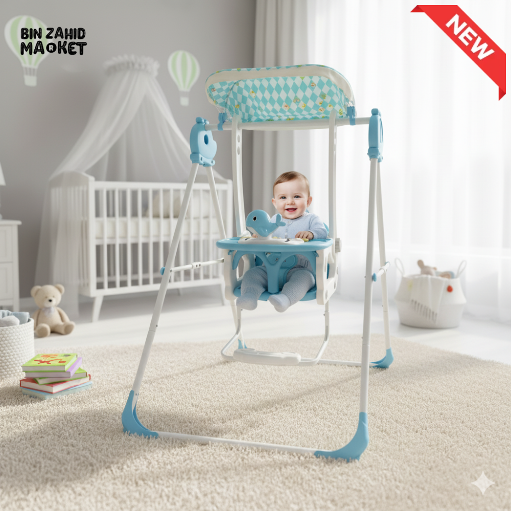 JOYOUS BABY SWING JY-664 - BLUE Joyous Swings