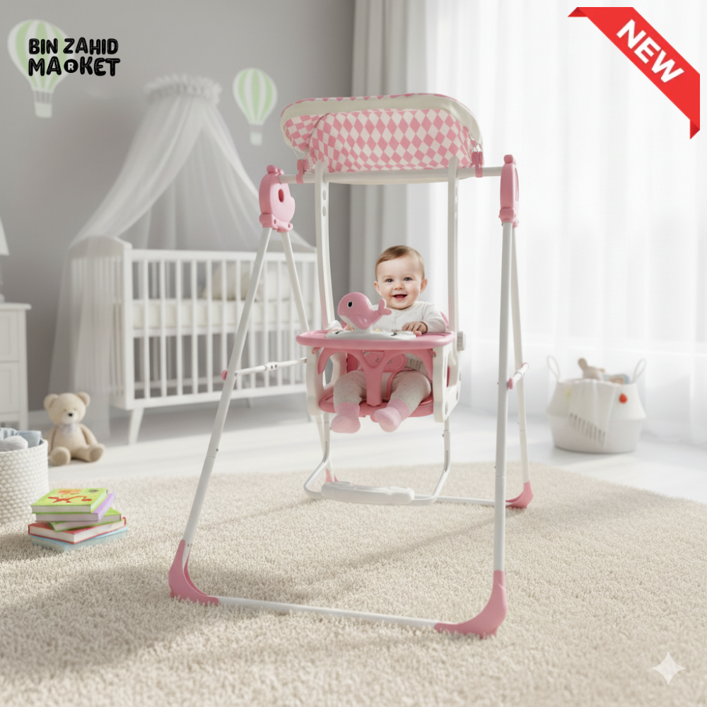 JOYOUS BABY SWING JY-664 - PINK Joyous Swings