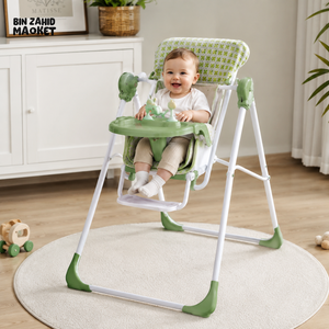 JOYOUS BABY SWING WITH CANOPY - GREEN