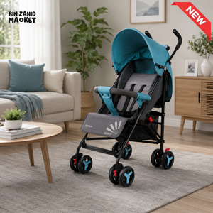 JOYOUS LIGHTWEIGHT BABY STROLLER - BLUE