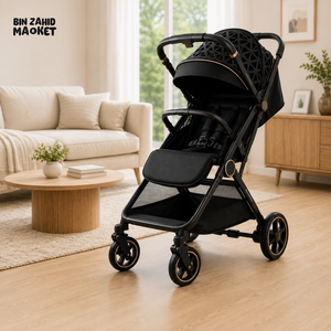 JOYOUS NOVARA LUXE BABY STROLLER - BLACK
