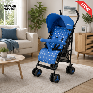 JOYOUS ULTRA COMPACT BABY STROLLER - BLUE