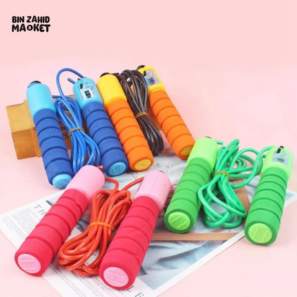 JUMPING ROPE WITH COUNTER