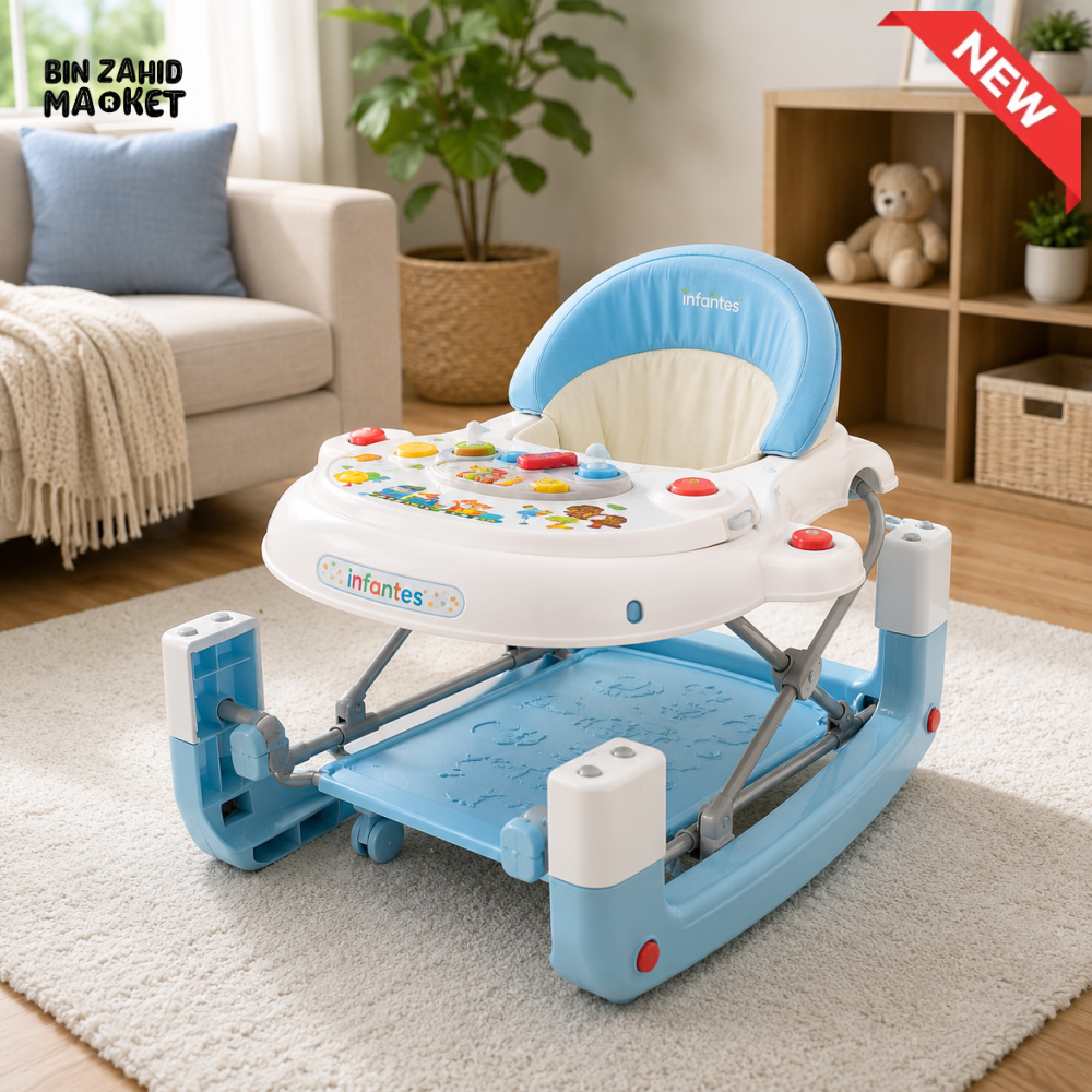 JUNIOR ACTIVITY BABY WALKER - BLUE