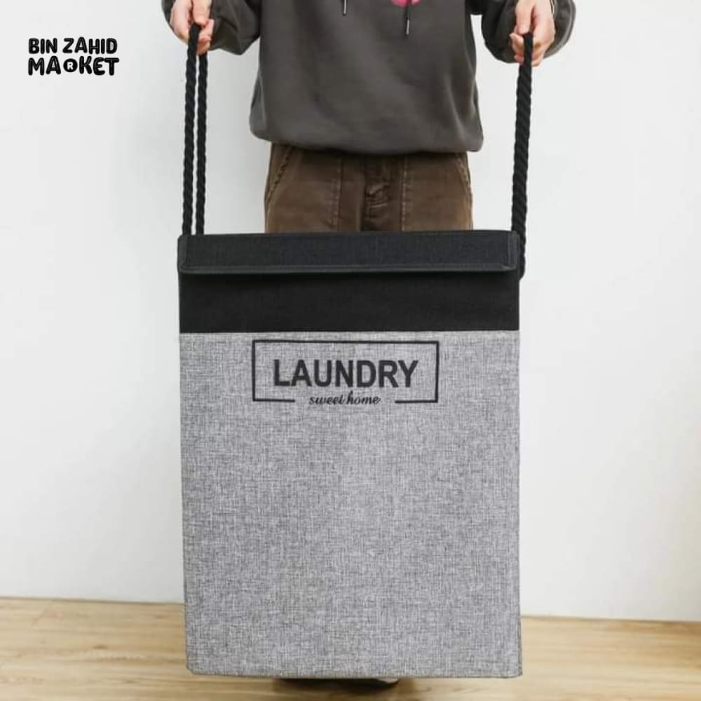 JUTE ROPE LAUNDRY BASKET