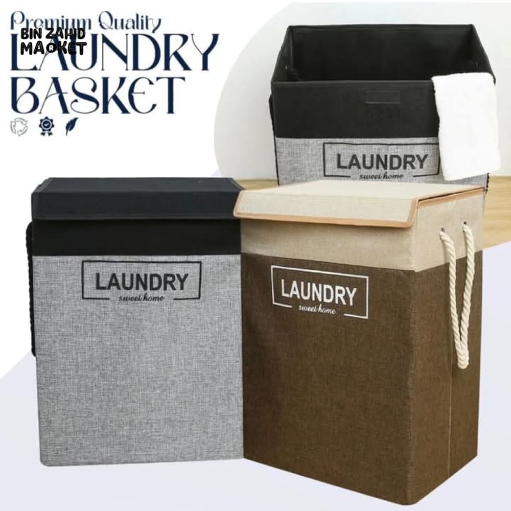 JUTE ROPE LAUNDRY BASKET