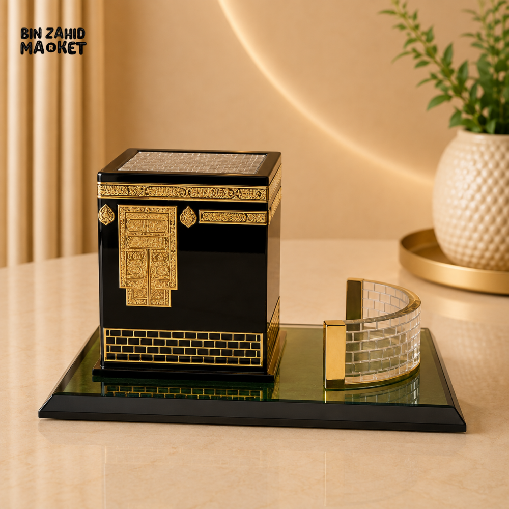 KAABA MODEL WITH ZAMZAM WELL DECORATIVE SHOWPIECE