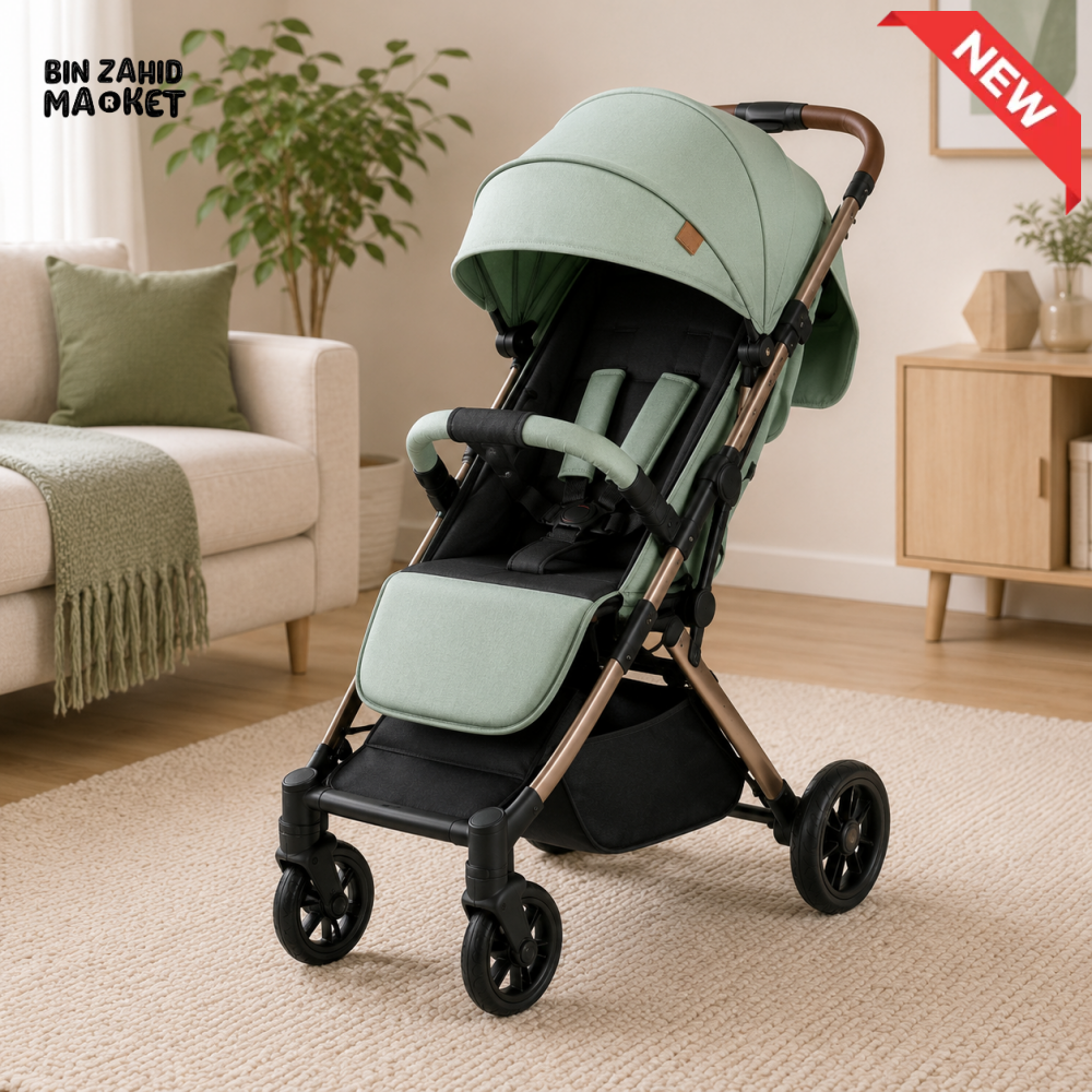 KIDILO COMPACT BABY STROLLER - GREEN