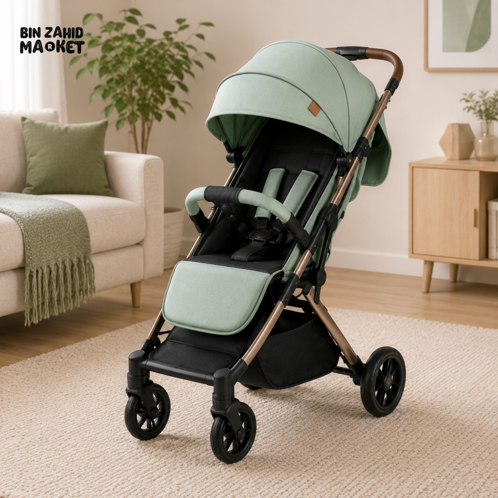 KIDILO COMPACT BABY STROLLER - GREEN