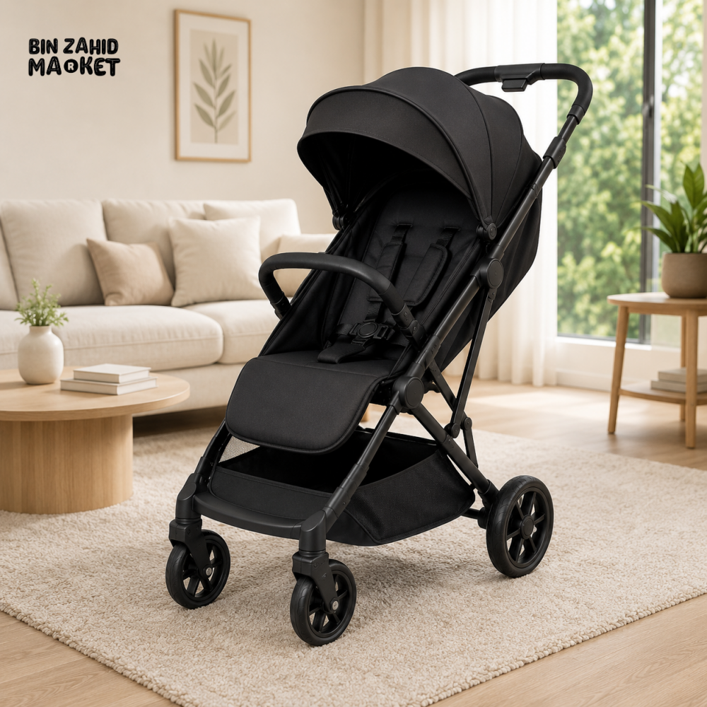 KIDILO LUXURY BABY STROLLER - BLACK