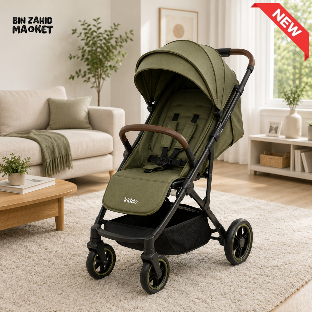 KIDILO LUXURY BABY STROLLER - GREEN
