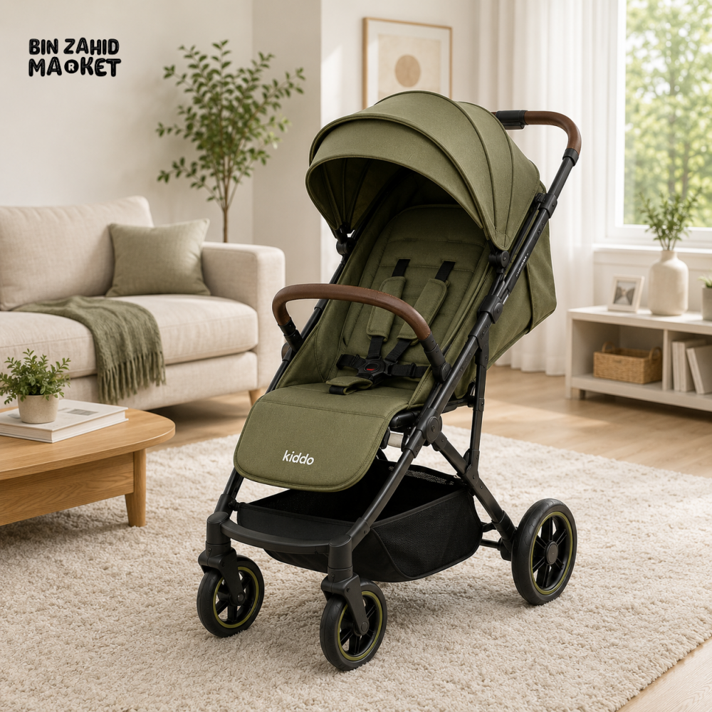 KIDILO LUXURY BABY STROLLER - GREEN