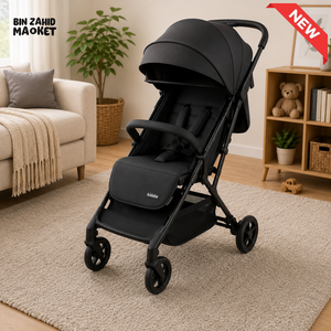 KIDILO PREMIUM REVERSIBLE BABY STROLLER - BLACK