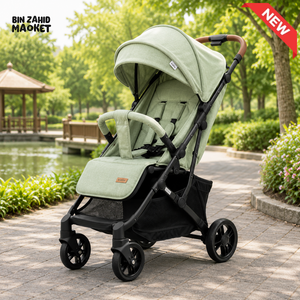 KIDILO ROYAL COMFORT BABY STROLLER - L GREEN