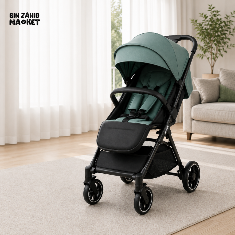 KIDILO VELMORA BABY STROLLER - GREEN