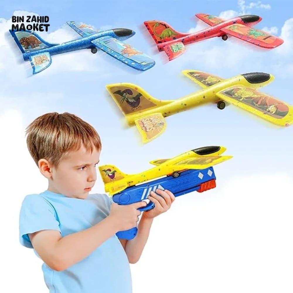 KIDS AIRCRAFT LAUNCHING TOY