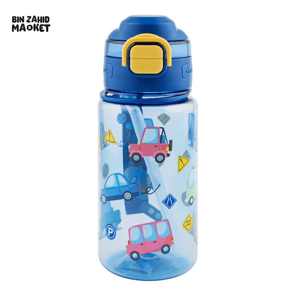 KIDS CARTOON FANCY WATER BOTTLE BLUE SB-13 600ML