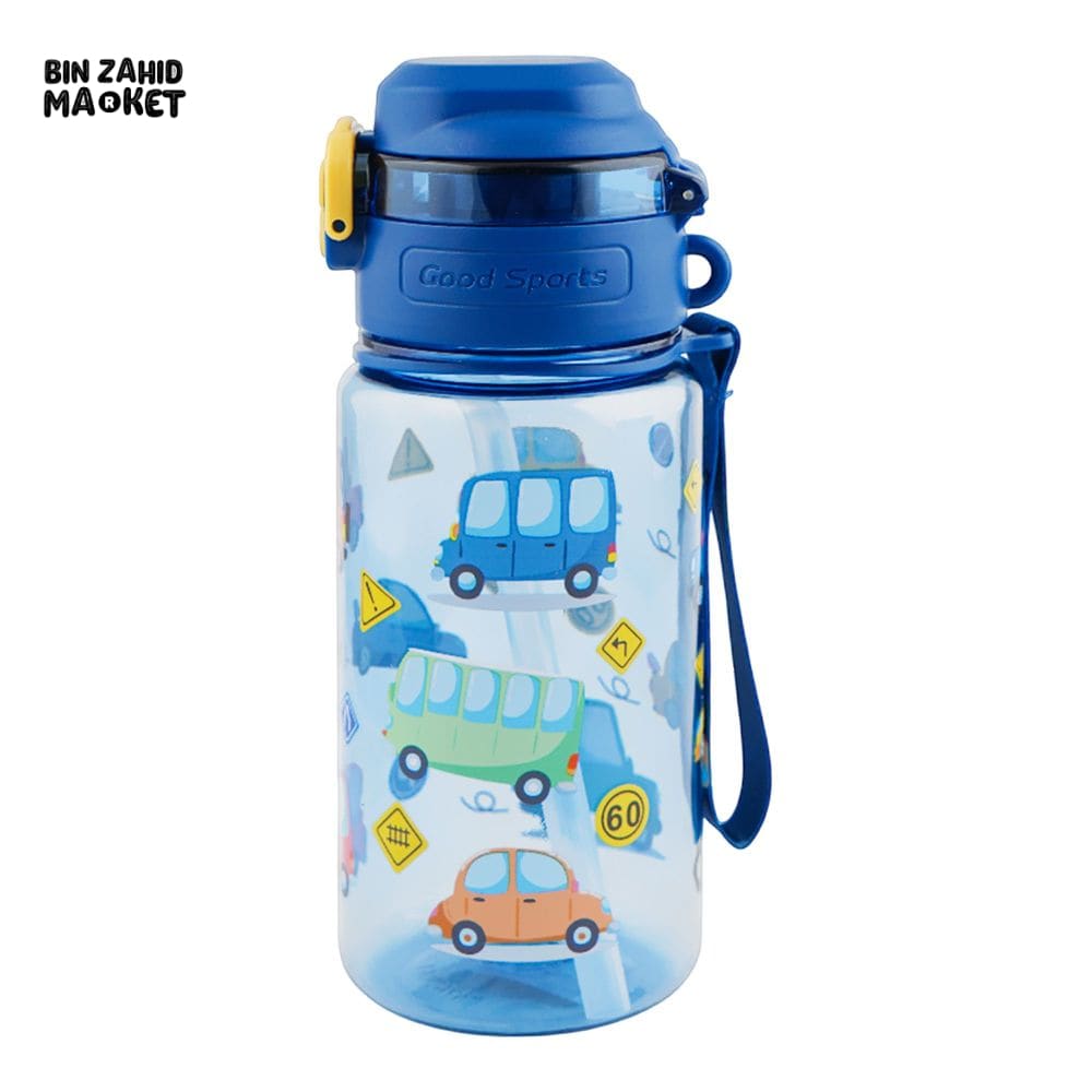 KIDS CARTOON FANCY WATER BOTTLE BLUE SB-13 600ML