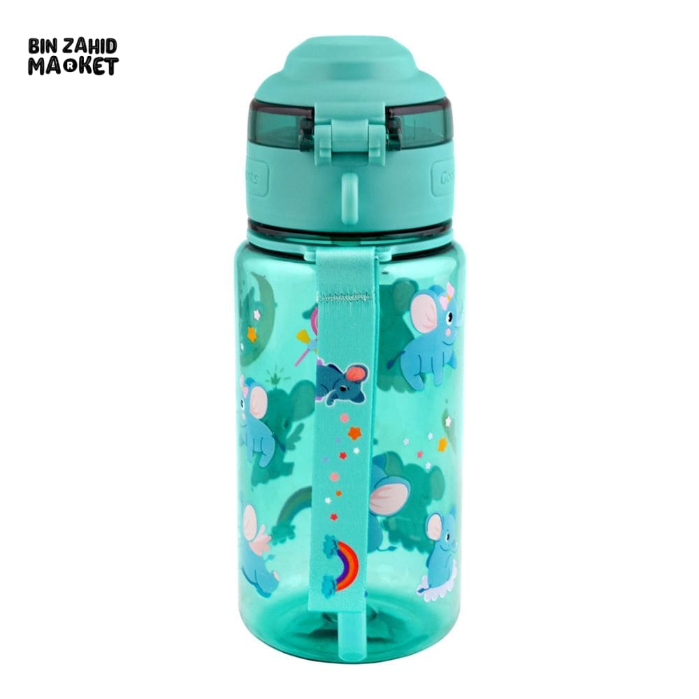 KIDS CARTOON FANCY WATER BOTTLE GREEN SB-13 600ML