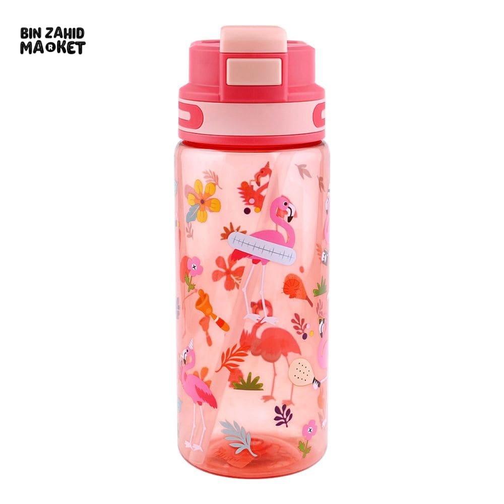 KIDS CARTOON FANCY WATER BOTTLE PINK SB-11 700ML