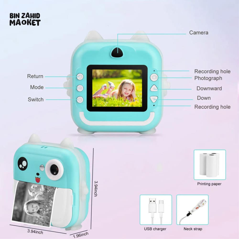 KIDS INSTANT IMAGES DIGITAL CAMERA