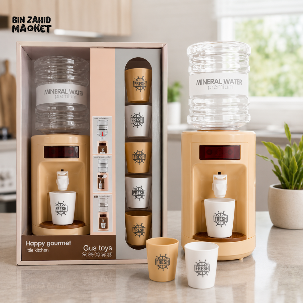 KIDS MINI WATER DISPENSER TOY SET