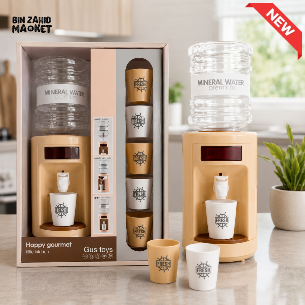 KIDS MINI WATER DISPENSER TOY SET