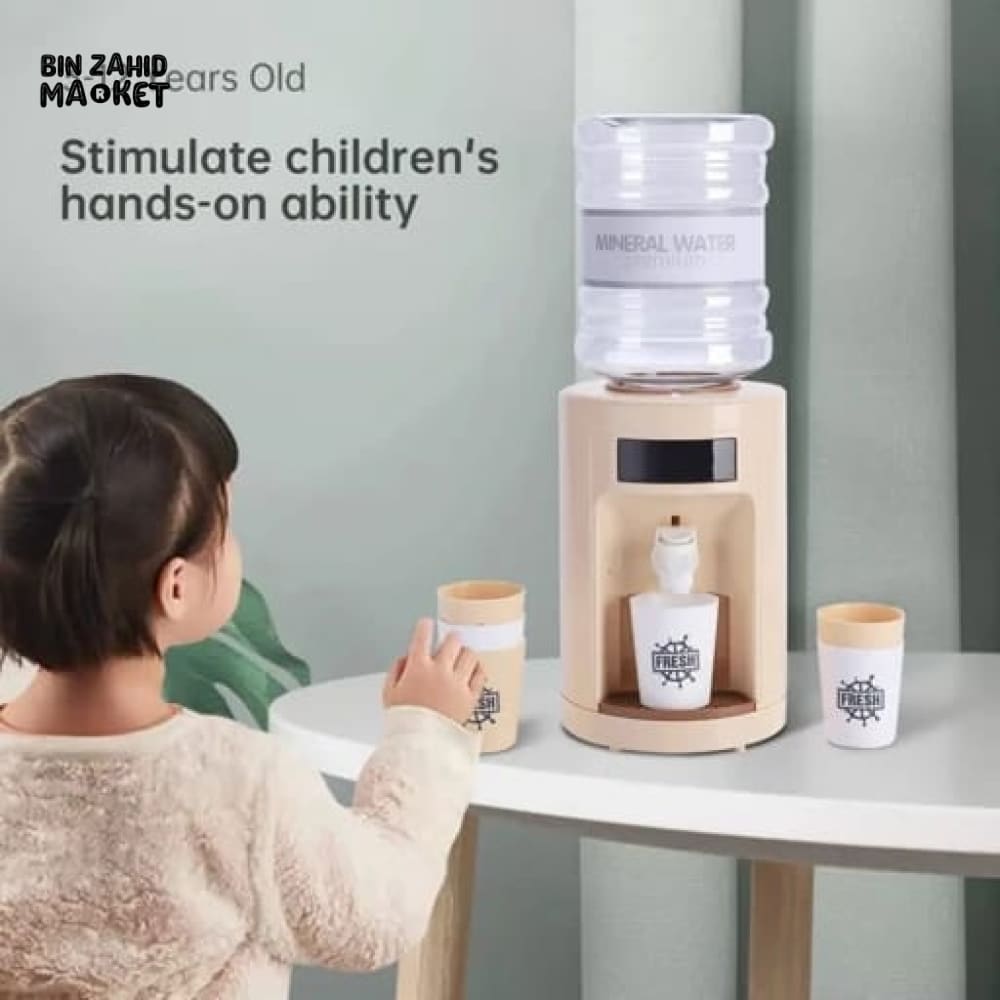 KIDS MINI WATER DISPENSER TOY SET