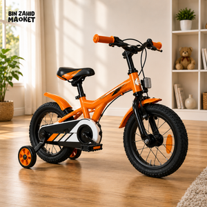 KIDS MOUNTAIN BICYCLE WITH DISC BRAKES - ORANGE