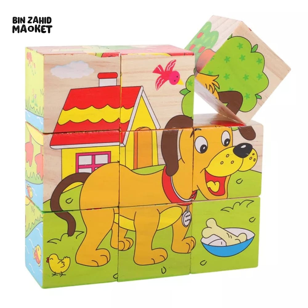 KIDS WOODEN EDUCATIONAL PUZZLE