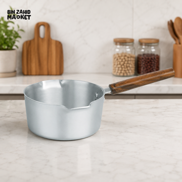 KITCHEN KING ALUMINUM MILK PAN - 6 INCH