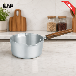 KITCHEN KING ALUMINUM MILK PAN - 7 INCH
