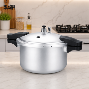 KITCHEN KING ALUMINUM PRESSURE COOKER - 11 LITER