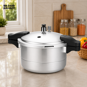 KITCHEN KING ALUMINUM PRESSURE COOKER (2 IN 1) - 7 LITER