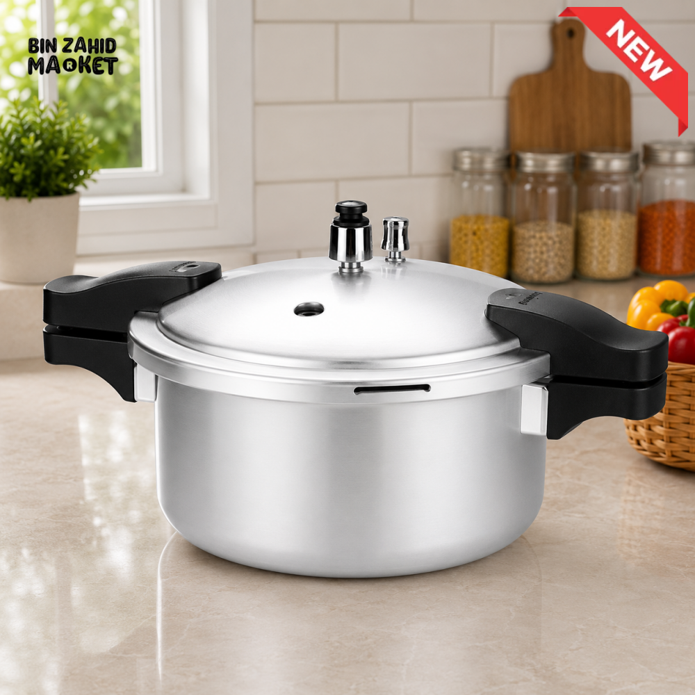 KITCHEN KING ALUMINUM PRESSURE COOKER - 40 LITER