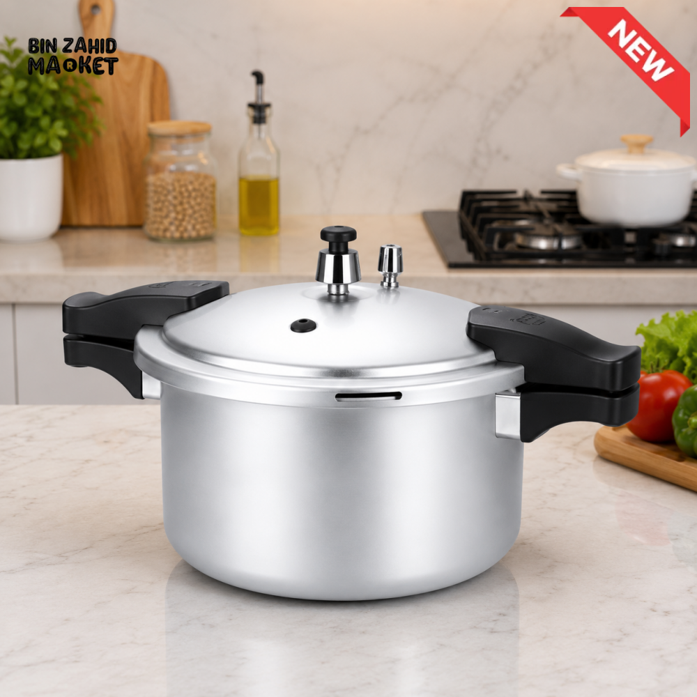KITCHEN KING ALUMINUM PRESSURE COOKER - 5 LITER