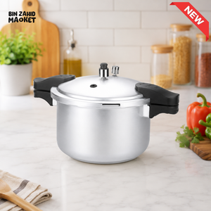 KITCHEN KING ALUMINUM PRESSURE COOKER - 9 LITER