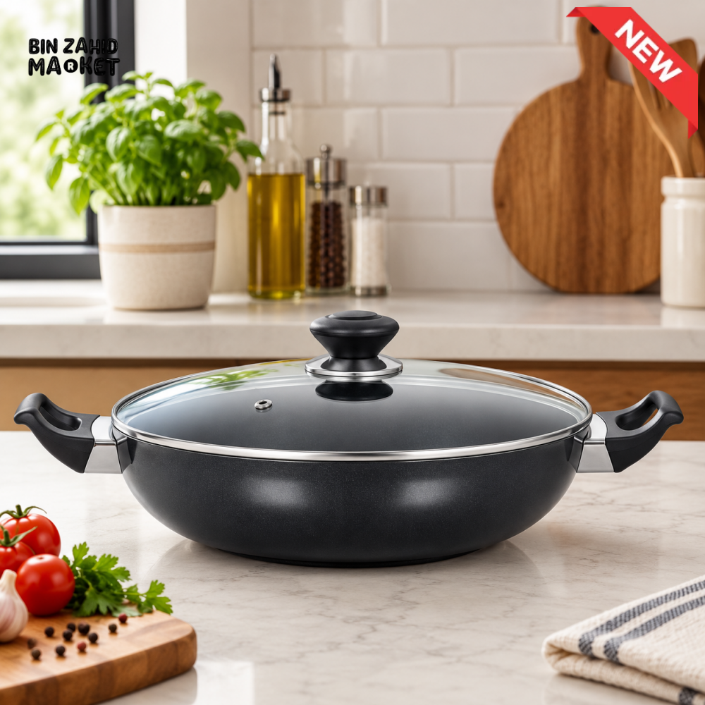 KITCHEN KING IMPERIAL CLASSIC KARAHI 40CM – BLACK