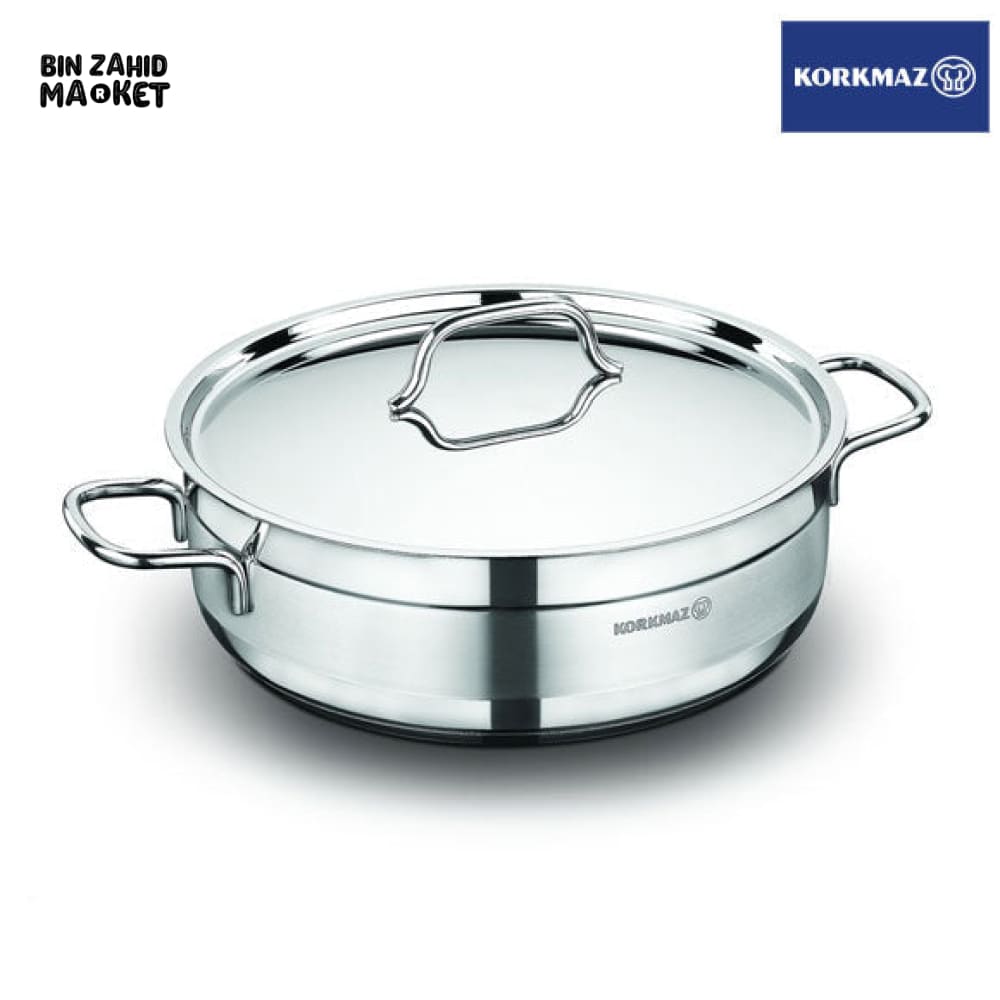 Korkmaz Alfa Low Casserole 24x8 cm / 3.5 l.