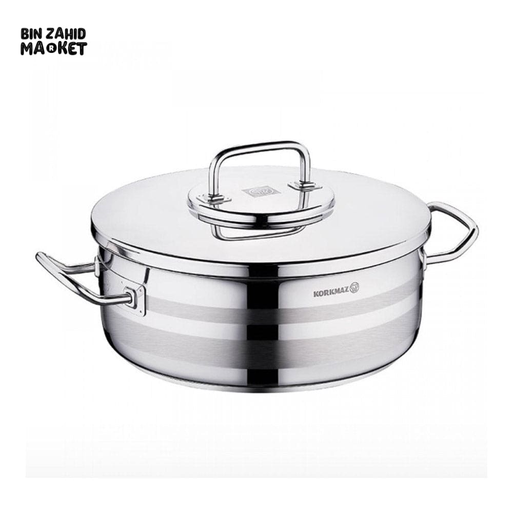 Korkmaz Astra2 Low Casserole 24x8cm
