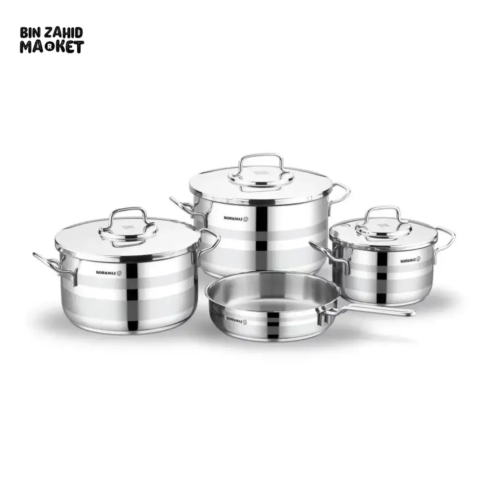 Korkmaz Astron 7 pcs Cookware Set
