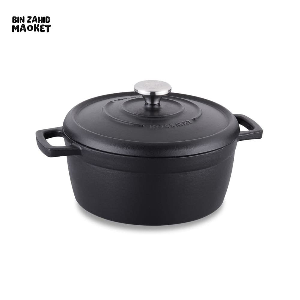 Korkmaz Casta Grill Casserole 24x10.5cm Black
