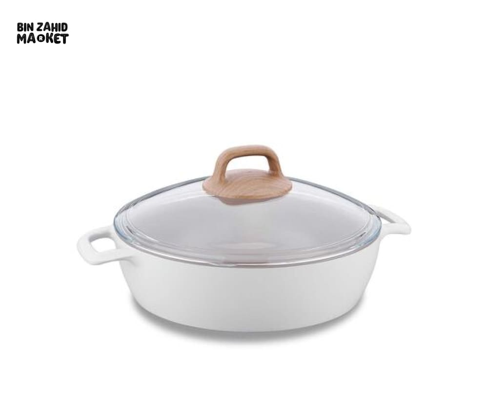 Korkmaz Gusto Ceramic Low Casserole 26x7cm