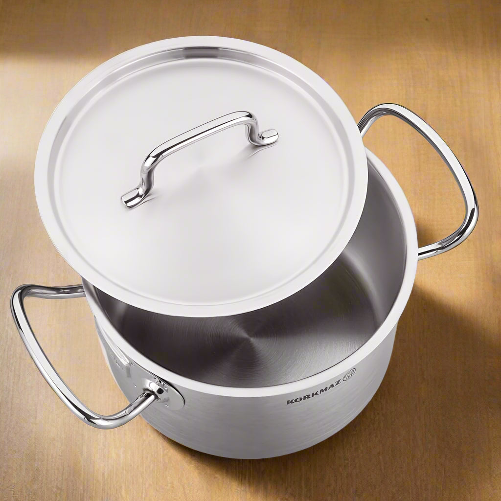 KORKMAZ PROLINE GASTRO SHORT CASSEROLE 28X12 CM - A2740