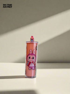 LABUBU FAMILY 720ML STRAW MUG - MOKOKO
